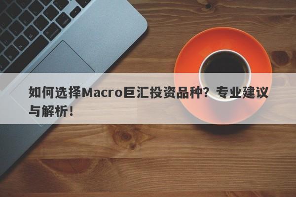 如何选择Macro巨汇投资品种？专业建议与解析！