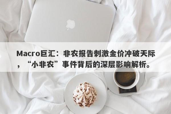 Macro巨汇：非农报告刺激金价冲破天际，“小非农”事件背后的深层影响解析。