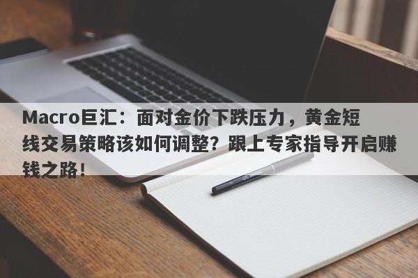 Macro巨汇：面对金价下跌压力，黄金短线交易策略该如何调整？跟上专家指导开启赚钱之路！