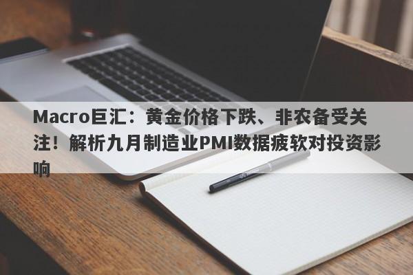 Macro巨汇：黄金价格下跌、非农备受关注！解析九月制造业PMI数据疲软对投资影响