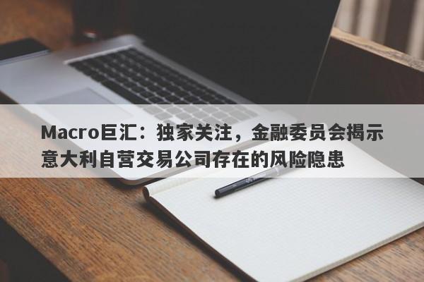 Macro巨汇:独家关注,金融委员会揭示意大利自营交易公司存在的风险隐患