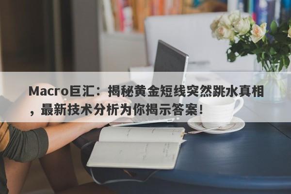 Macro巨汇:揭秘黄金短线突然跳水真相,最新技术分析为你揭示答案!