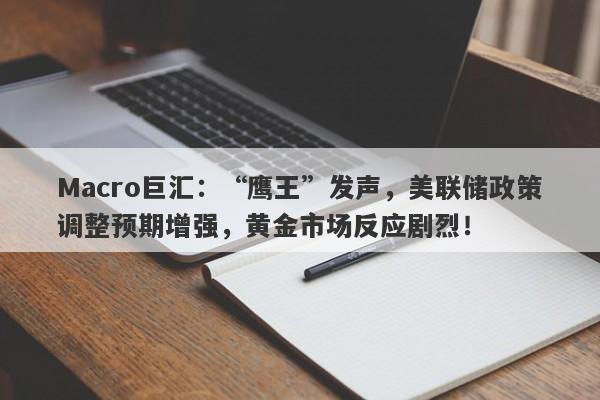 Macro巨汇：“鹰王”发声，美联储政策调整预期增强，黄金市场反应剧烈！