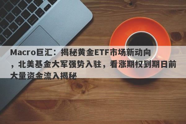 Macro巨汇：揭秘黄金ETF市场新动向，北美基金大军强势入驻，看涨期权到期日前大量资金流入揭秘