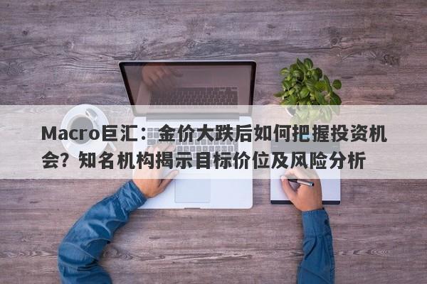 Macro巨汇:金价大跌后如何把握投资机会?知名机构揭示目标价位及风险分析