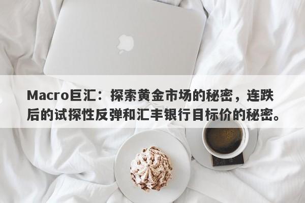 Macro巨汇：探索黄金市场的秘密，连跌后的试探性反弹和汇丰银行目标价的秘密。