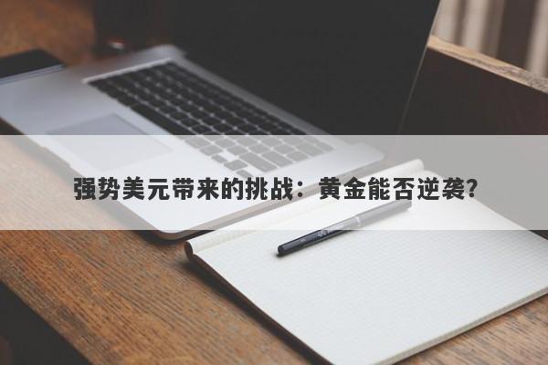 强势美元带来的挑战：黄金能否逆袭？