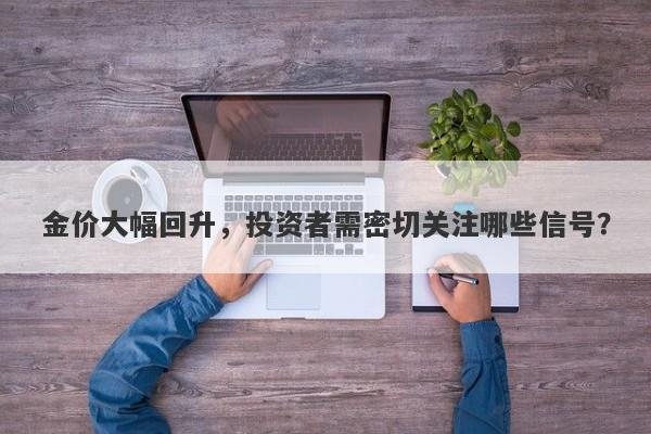 金价大幅回升,投资者需密切关注哪些信号?